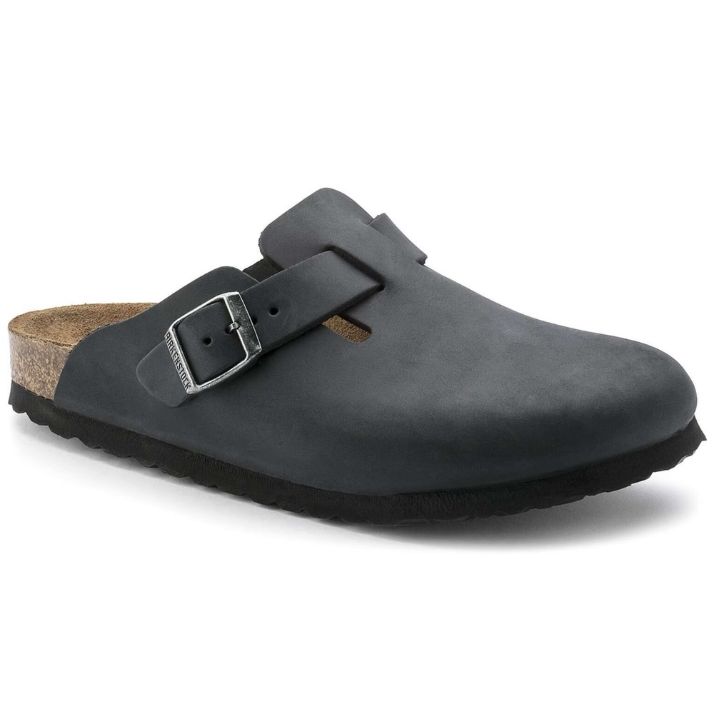 BIRKENSTOCK Boston Leather Black EU40
